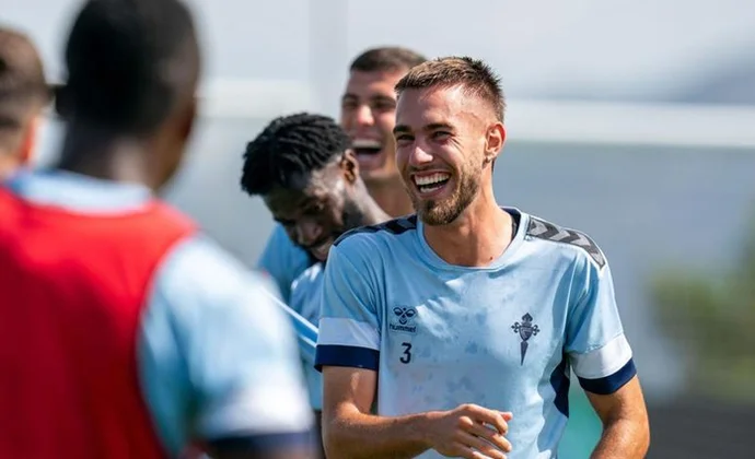 Mingueza completa la sesión del viernes y Ristic hace una parte