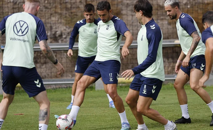 Las Palmas completa la penúltima sesión sin los cuatro lesionados