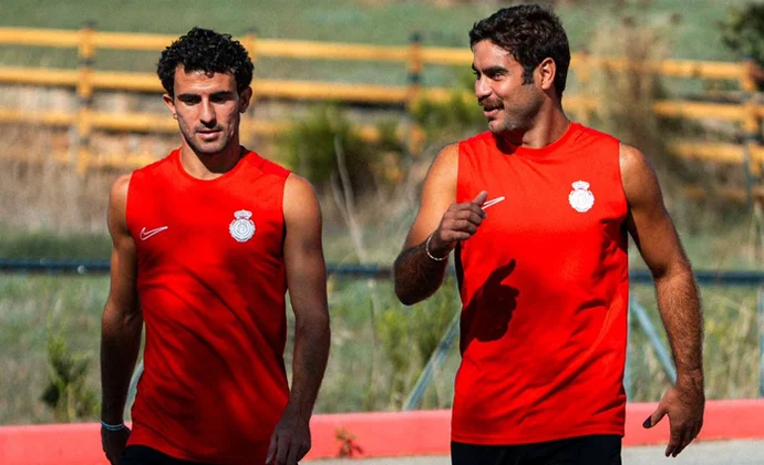 El Mallorca completa una sesión de recuperación pendiente de Valjent y Asano