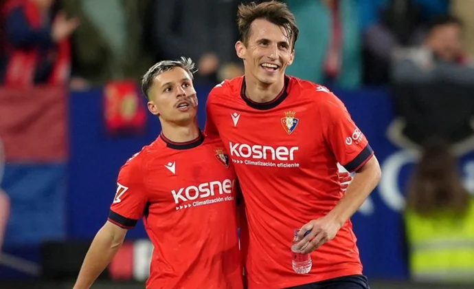 Jornada 8: Osasuna 4-2 Barcelona. Estadísticas y puntos fantasy