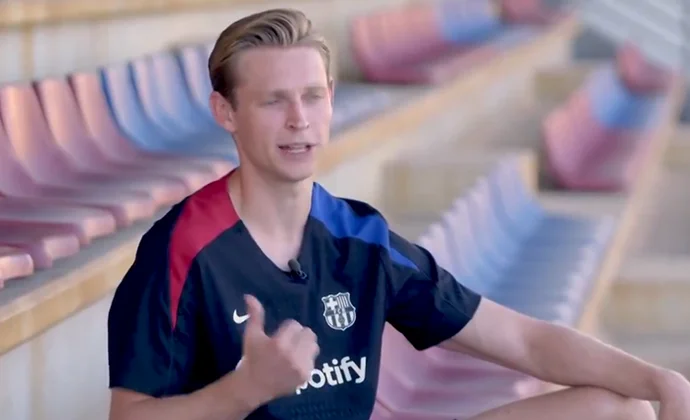 Frenkie de Jong habla de su lesión e informa que está cerca de regresar