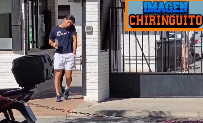 Jesús Vázquez acude a Paterna para tratarse de unas molestias en el tobillo