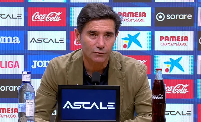 Marcelino analiza el triunfo y habla de Baena, Barry, Cabanes y Denis Suárez
