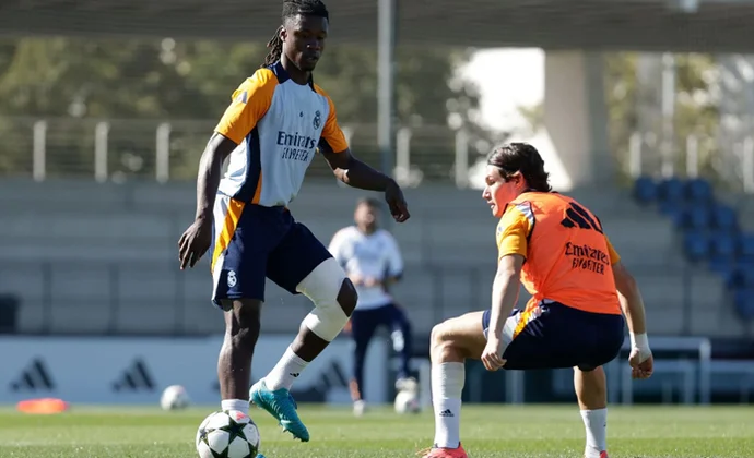 El Real Madrid prepara el partido contra el Lille con cinco bajas