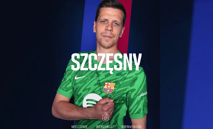 Wojciech Szczesny es oficialmente nuevo jugador del FC Barcelona