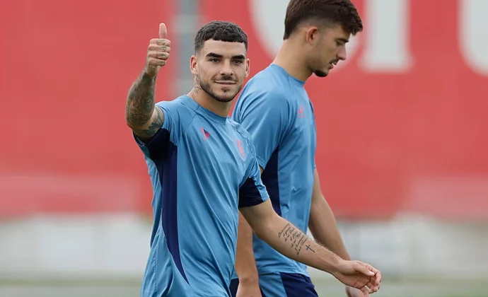 Parte médico oficial de Isaac Romero: esguince de rodilla