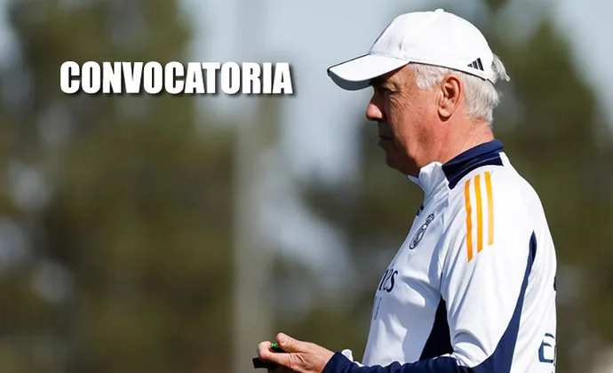 Ancelotti anuncia la lista de convocados para recibir al Villarreal con la vuelta de Ceballos