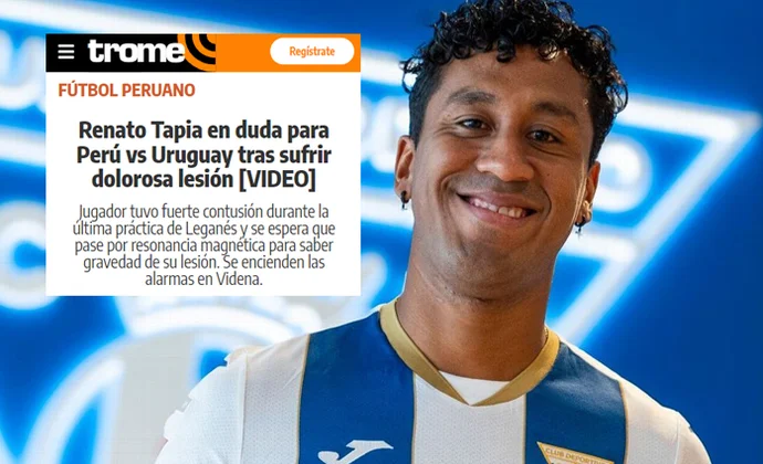 La prensa peruana revela la duda de Tapia para el próximo parón internacional