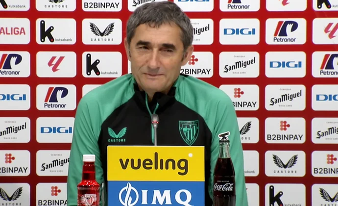 Valverde, sobre Nico Williams, Unai Gómez, Vesga, Prados, Djaló, Agirrezabala y el Girona