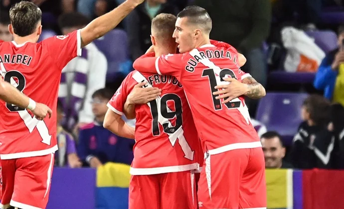 Jornada 9: Valladolid 1-2 Rayo. Estadísticas y puntos fantasy