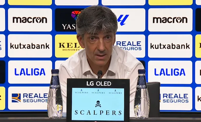 Imanol analizó el empate y explicó por qué solo hizo dos cambios