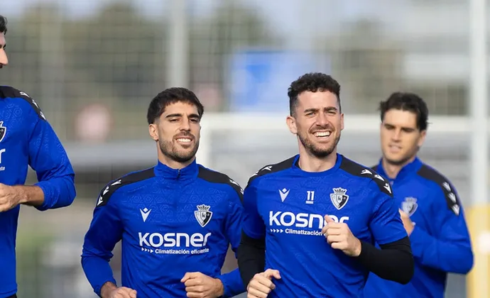 Sesión de recuperación en Tajonar sin Iker Muñoz ni Budimir