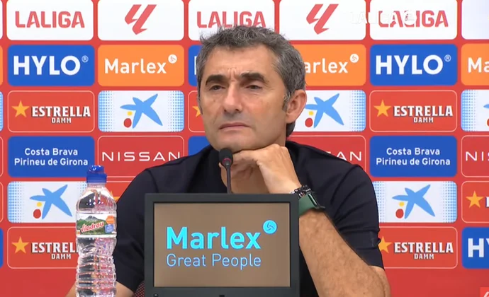 Valverde analiza la derrota y habla de Sancet, Boiro, Paredes y Padilla