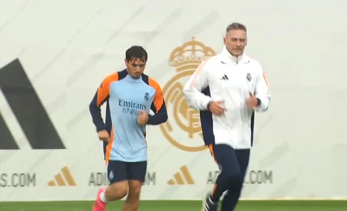 Brahim ya pisa césped y volverá antes de lo que se decía en la prensa