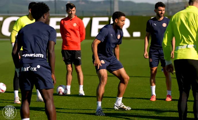 Numerosas ausencias en la vuelta al trabajo del Girona entre lesionados, internacionales y gestión de cargas