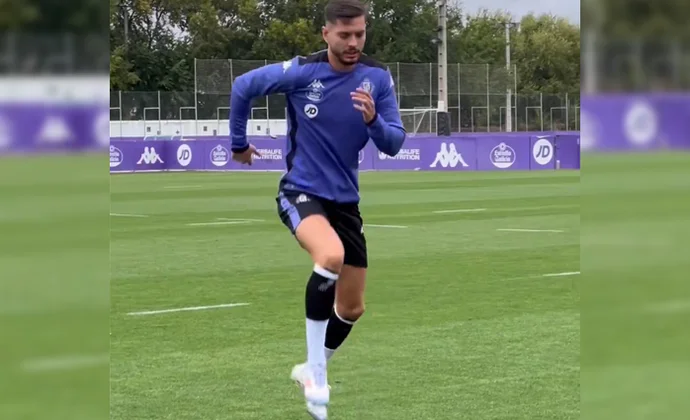 Javi Sánchez ya toca balón y podría volver al grupo durante el parón