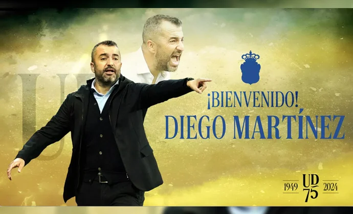 Diego Martínez es oficialmente nuevo entrenador de la UD Las Palmas