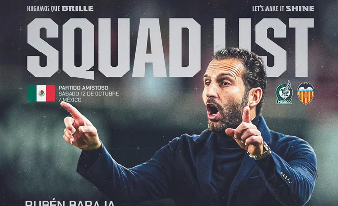 Baraja anuncia la lista de convocados para enfrentarse a la Selección de México