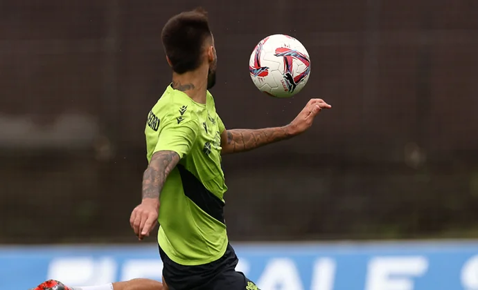 Última sesión de la semana en Zubieta sin los dos lesionados ni los internacionales