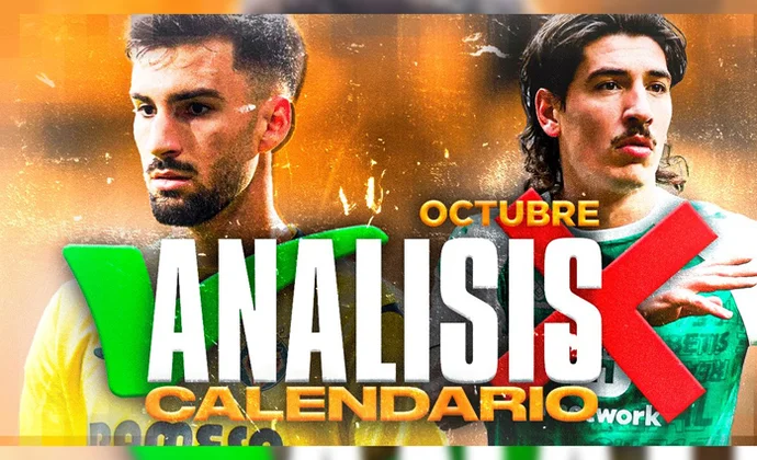 Los mejores y peores equipos fantasy para octubre. Análisis del calendario, por Carrasco