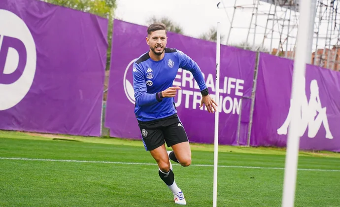 Javi Sánchez empieza la semana incorporándose al grupo