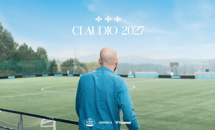 El RC Celta anuncia la renovación de Claudio Giráldez hasta 2027