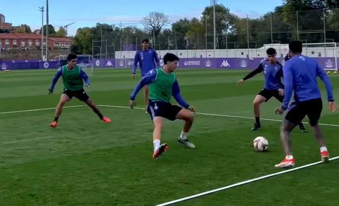 Marcos André se cae del último entrenamiento y Machís no llega a tiempo