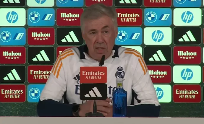 Ancelotti no descarta una rotación para Valverde y Rodrygo y habla de Carvajal, Mbappé, Vinicius, Lucas y el Celta