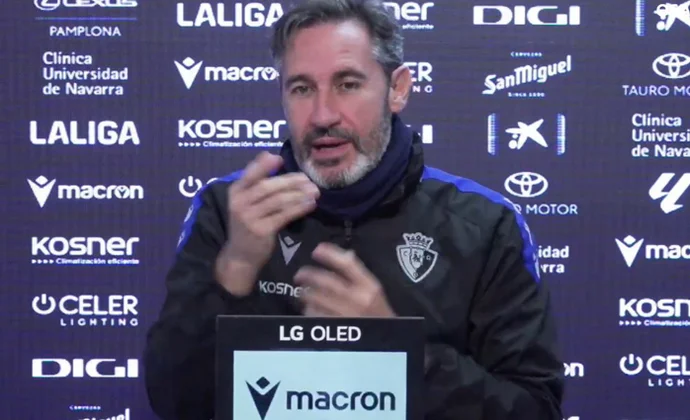 Vicente Moreno, sobre Iker Muñoz, Kike Barja, Abde, Moncayola, Pablo Ibáñez, Boyomo, Budimir, Bryan y el Betis