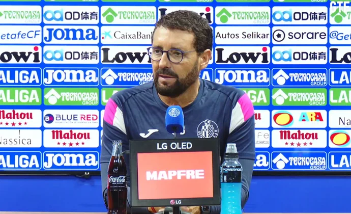 Bordalás, sobre Nyom, Mayoral, la alineación, el sistema y el Villarreal