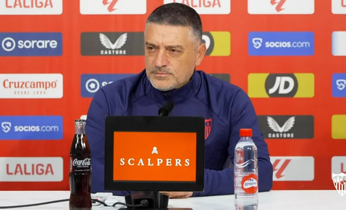 Pimienta explica cómo llega el equipo y habla de Iheanacho, Ejuke, Peque, Söw, Nianzou y el Barcelona