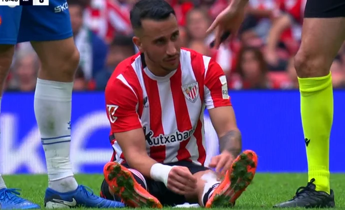 Berenguer pidió el cambio por fatiga muscular