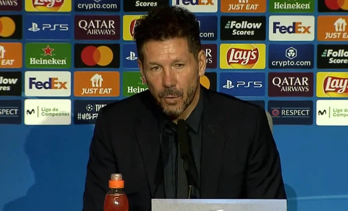 Simeone lamenta el resultado, el penalti en contra y habla de Sorloth, Koke, Gallagher, De Paul y Galán