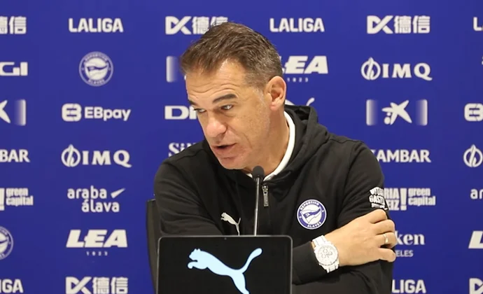 Luis García explica cómo llega el equipo y habla de Blanco, Abqar y el Rayo