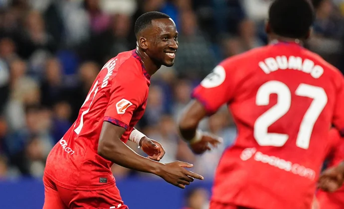 Jornada 11: Espanyol 0-2 Sevilla. Estadísticas y puntos fantasy