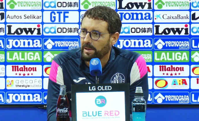 Bordalás, sobre Mayoral, Arambarri, Álvaro, Nyom, Uche y el Getafe