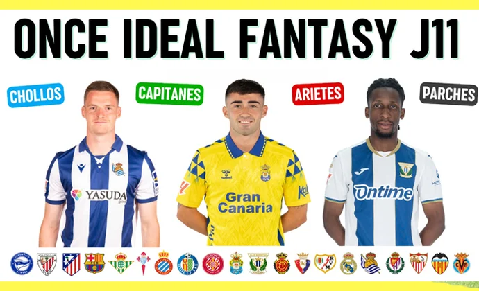 Once ideal Fantasy en Biwenger para la J11 y mejores capitanes y arietes, por Scouting Biwenger