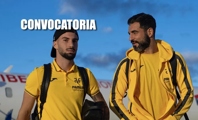 El Villarreal anuncia la lista de convocados para enfrentarse al Valladolid