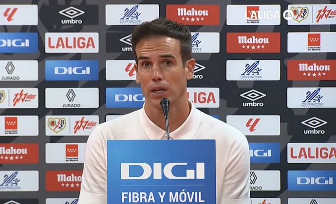 Íñigo Pérez celebra el triunfo y habla de Mumin, Batalla, Gumbau y el cambio de Embarba por Camello