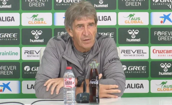 Pellegrini, sobre Bakambu, el sistema y el Atlético