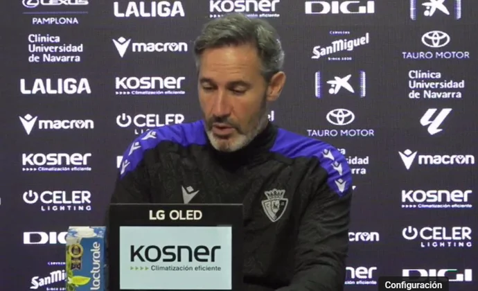 Vicente Moreno, sobre Kike Barja, Iker Muñoz, Javi Martínez, Rubén García y la Real Sociedad