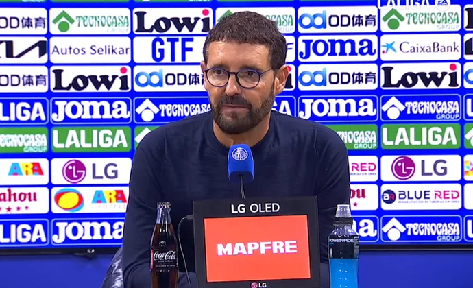 Bordalás analiza el empate y habla de Mayoral y del momento goleador de Arambarri