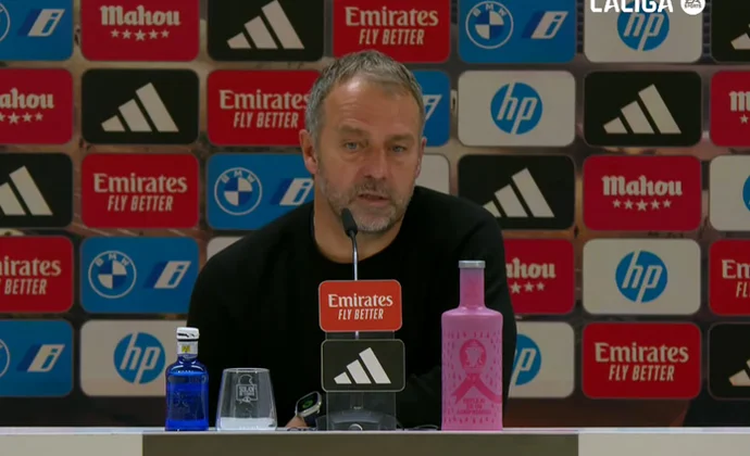 Flick habló de Lewandowski, Iñaki Peña, el sistema y la victoria
