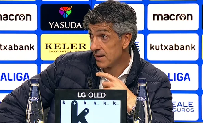 Imanol analiza la derrota y lamenta las ocasiones falladas