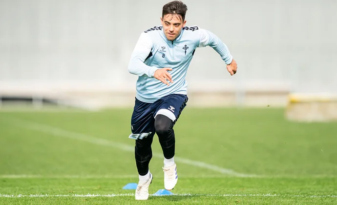 El Celta ya prepara la Copa desde este lunes sin los dos lesionados