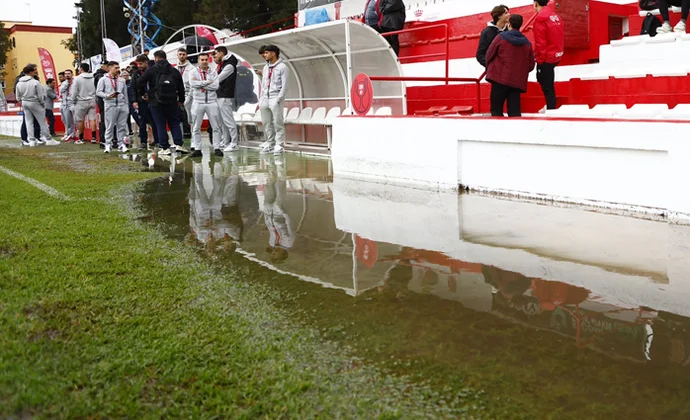 Aplazado el Chiclana - Osasuna de la Copa del Rey por la situación meteorológica