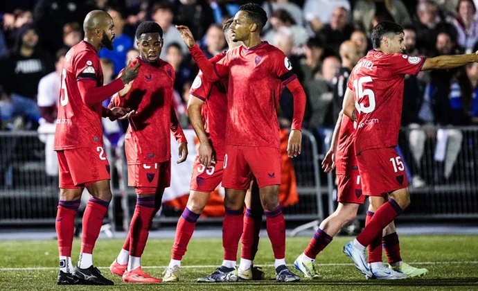 Ficha técnica de la Copa del Rey: Lucena 0-3 Sevilla