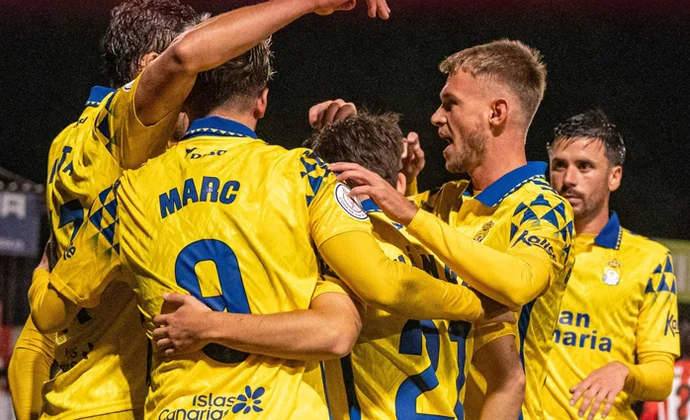 Ficha técnica de la Copa del Rey: Ontiñena 0-7 Las Palmas