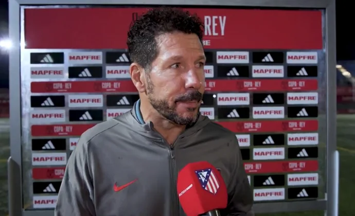 Simeone analiza el triunfo, la reacción en el descanso y espera que lo de Lemar sea leve