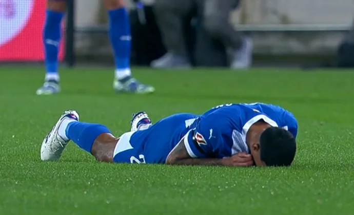 Carlos Benavídez se lesiona los isquiotibiales a los quince minutos